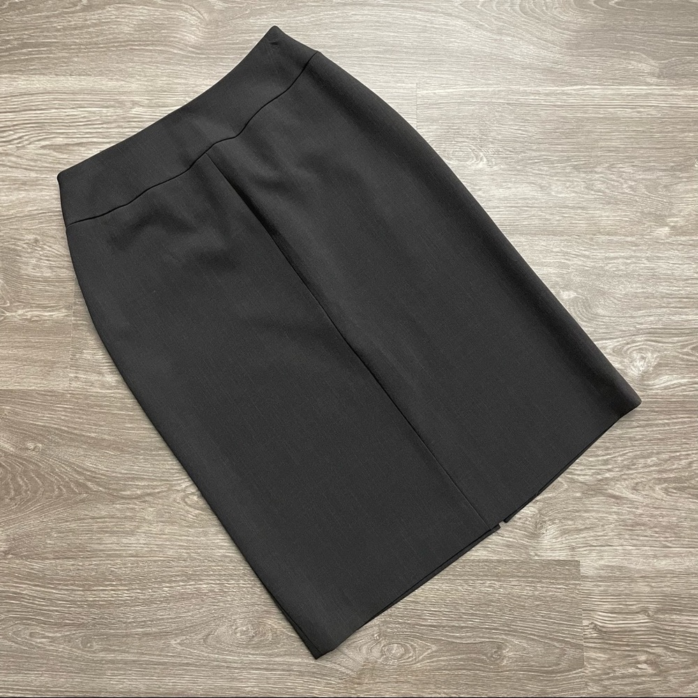 Elliott Lauren Gray Pencil Career Skirt Size 2